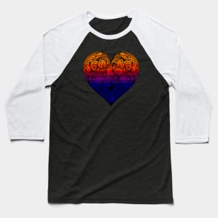 valentine pattern Baseball T-Shirt